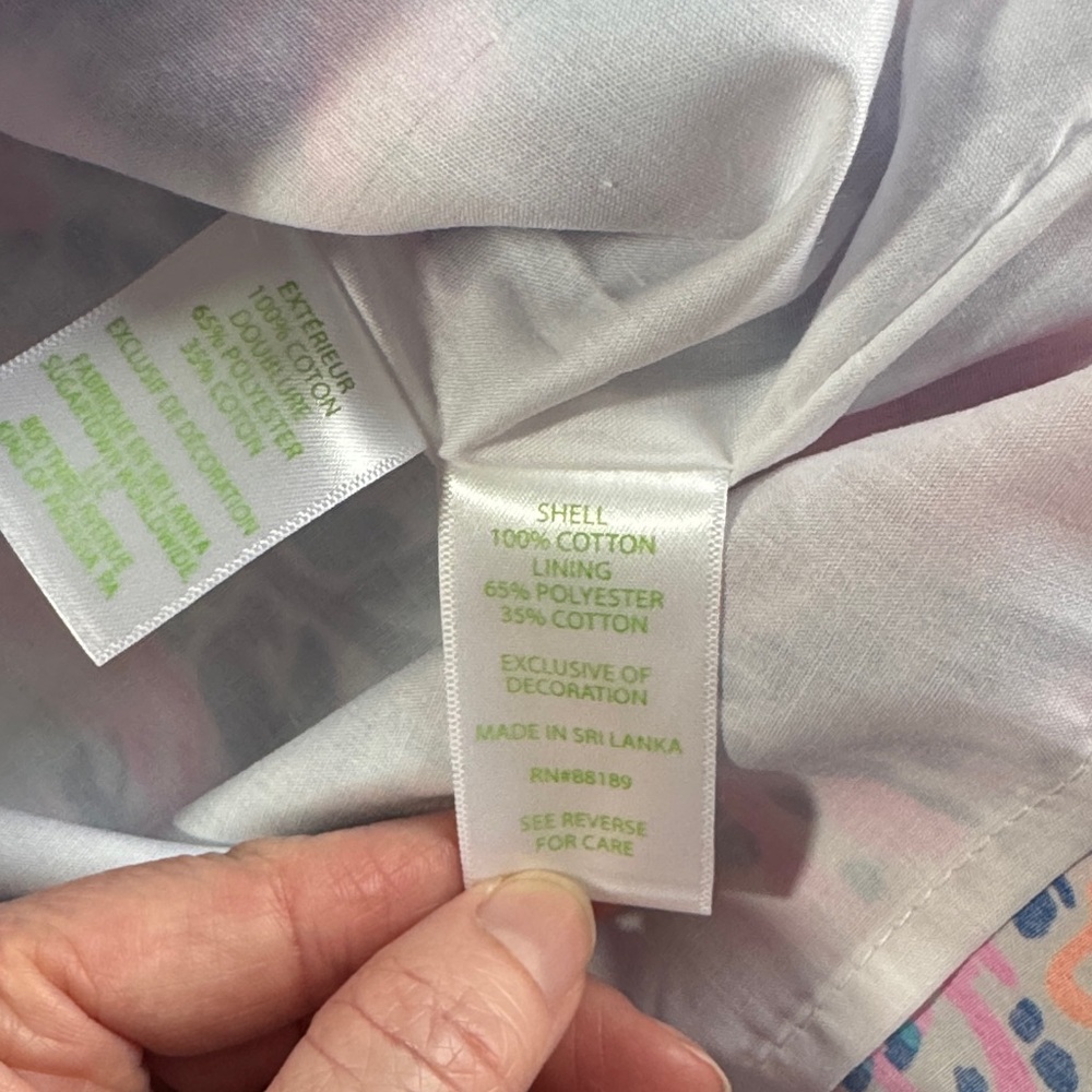 Lilly Pulitzer Girl Little Lilly Classic Shift Dress Treasure Trove - Size 10 - Picture 13 of 13
